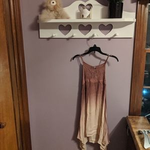 KORI America Small Ombre Flowy Tank Top